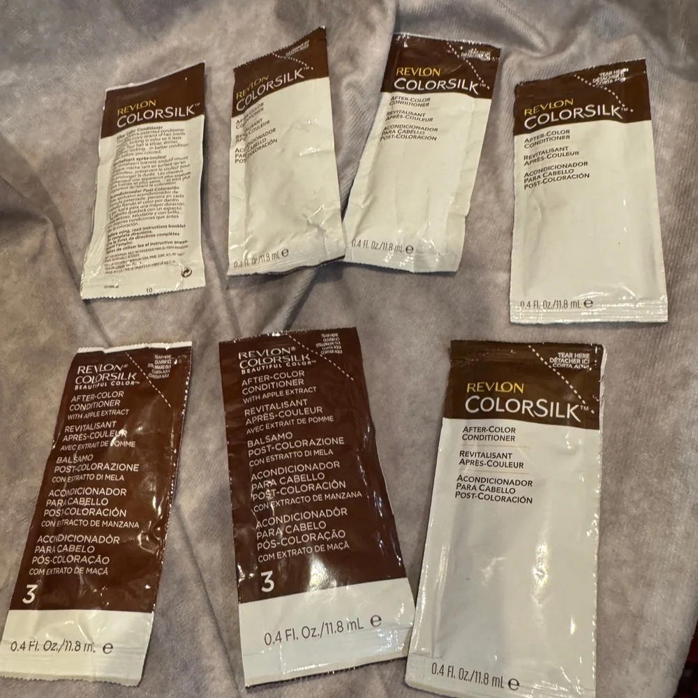 Revlon ColorSilk After-Color Conditioner lot of‎ 7